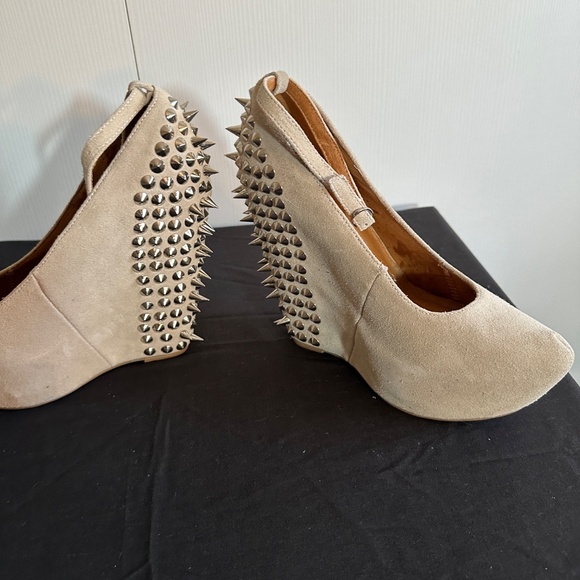 Sexy Jeffrey Campbell spiked  platform wedges  style- Aubrey 8 😍😍😍😍 - Picture 8 of 13